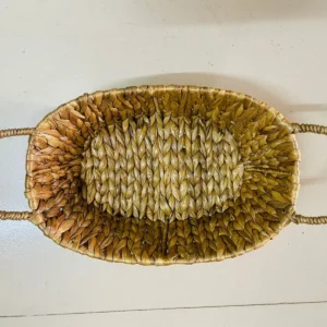 hyacinth leaf basket